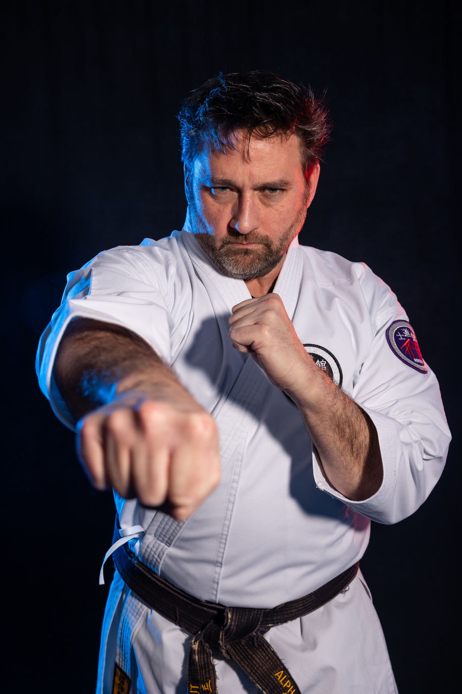 Adult Alpha Martial Arts Academy student