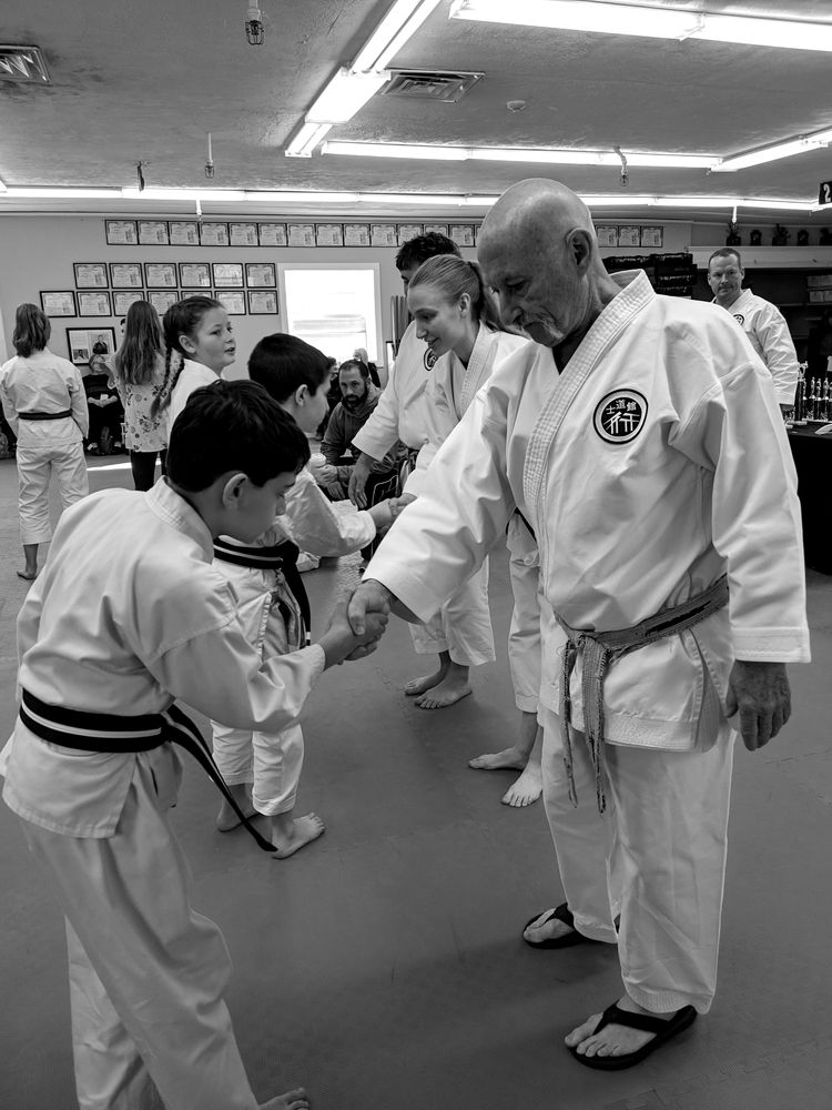Alpha Martial Arts Academy instructor and student
